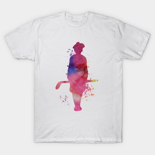 Hockey girl T-Shirt by TheJollyMarten